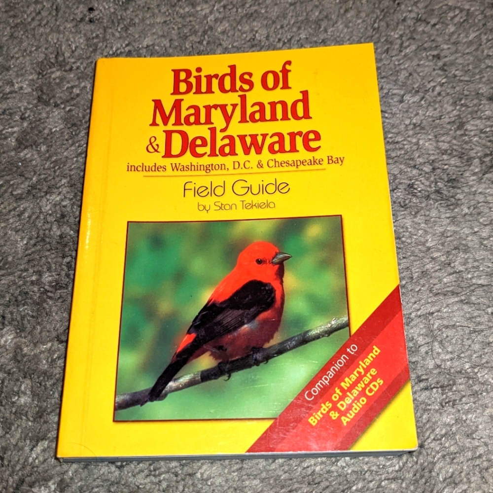 Birds of Maryland & Delaware Paper Back Book